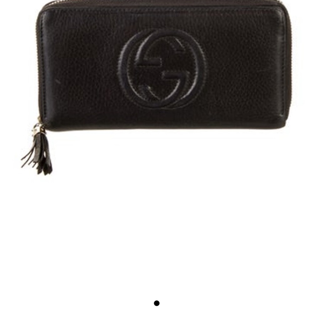 Gucci Black Leather Wallet